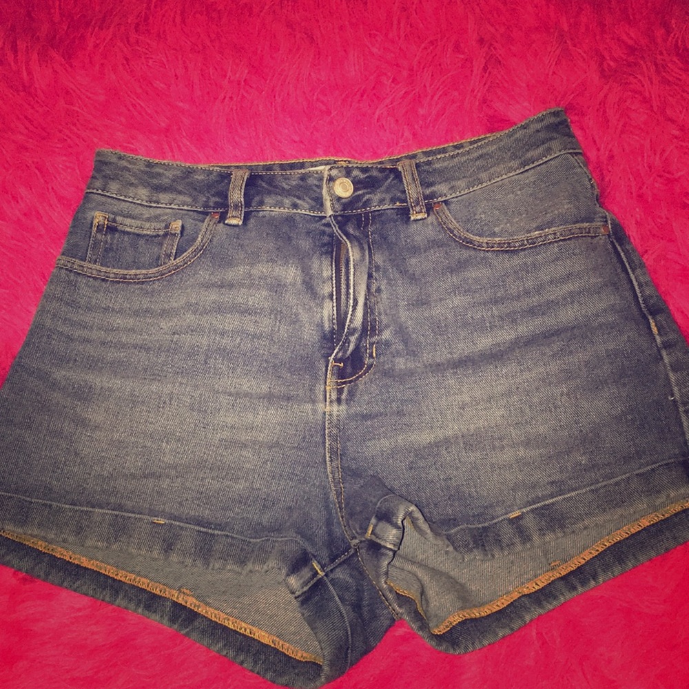 Mom jean shorts